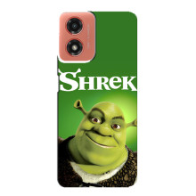 Чехол с мультфильмом Шрек на Motorola MOTO G04 – Шрек