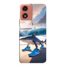 Чехол с мемом Тралалело тралала на Motorola MOTO G04 (Тралалело тралала)