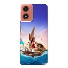 Чохол з мультфільмом Ваяна Motorola MOTO G04 (Ваяна и Мауї)
