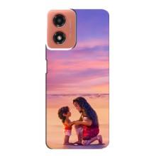 Чохол з мультфільмом Ваяна Motorola MOTO G04 (Ваяна та Сімеа)