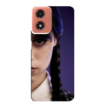 Чехол с дизайном Венздей 2 на Motorola MOTO G04 – Глаза Уэнсдей