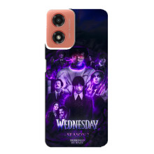 Чехол с дизайном Венздей 2 на Motorola MOTO G04