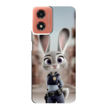 Чехол Зоотрополіс на Motorola MOTO G04 – Зайка Джуди