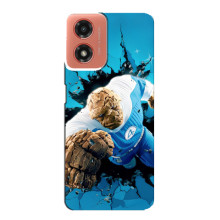 Чехол с принтом Фантастическая четверка для Motorola MOTO G04 – Существо