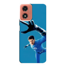 Чехол с принтом Фантастическая четверка для Motorola MOTO G04 – Мистер Фантастик