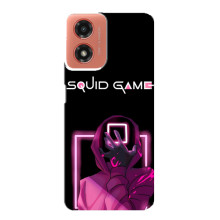 Чехол Гра в кальмара для Motorola MOTO G04