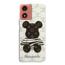 Крутые Чехлы Луи Виттон для Motorola MOTO G04 (AlphaPrint) (Медведь LV)