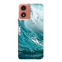 Літній Чохол на Motorola MOTO G04 – Морська Хвиля