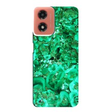 Мраморный чехол на Motorola MOTO G04 (VPrint) (Салатный Мрамор)
