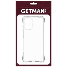 TPU чехол GETMAN Ease logo усиленные углы Full Camera для Motorola Moto G05 / E15 – Прозрачный