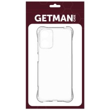 TPU чехол GETMAN Ease logo усиленные углы Full Camera для Motorola Moto G05 / E15 – Прозрачный