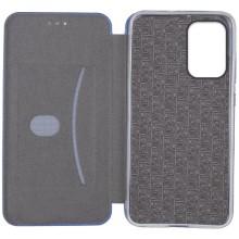 Кожаный чехол-книжка Classy для Motorola Moto G05 / E15 – Синий