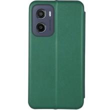 Шкіряний чохол-книжка Classy для Motorola Moto G05 / E15 – Зелений