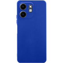 Чохол TPU GETMAN Liquid Silk Full Camera для Motorola Moto G05 / E15 4G – Синій