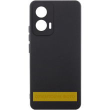 Чехол Silicone Cover Lakshmi Full Camera (AAA) для Motorola Moto G05 / E15 4G – Черный