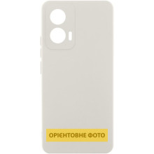 Чехол Silicone Cover Lakshmi Full Camera (AAA) для Motorola Moto G05 / E15 4G – Белый