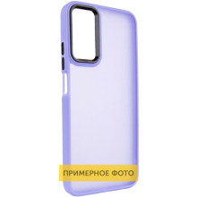 Чехол TPU+PC Lyon Frosted для Motorola Moto G05 / E15 4G – Фиолетовый