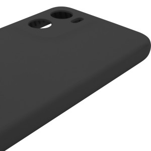 Чехол Silicone Cover Lakshmi Full Camera (AAA) для Motorola Moto G05 / E15 4G – Черный