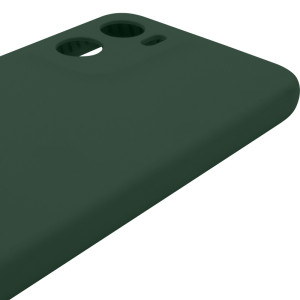 Чехол Silicone Cover Lakshmi Full Camera (AAA) для Motorola Moto G05 / E15 4G – Зеленый
