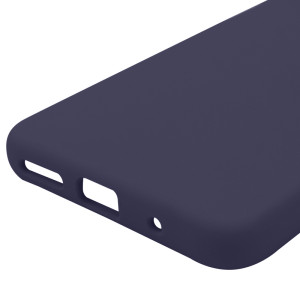 Чехол Silicone Cover Lakshmi Full Camera (AAA) для Motorola Moto G05 / E15 4G – Темно-синий