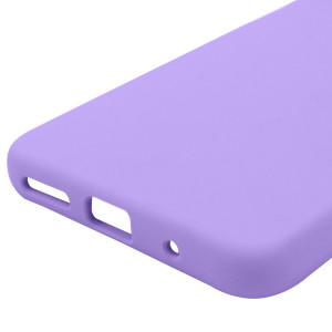 Чехол Silicone Cover Lakshmi Full Camera (AAA) для Motorola Moto G05 / E15 4G – Сиреневый
