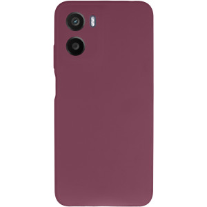 Чехол Silicone Cover Lakshmi Full Camera (AAA) для Motorola Moto G05 / E15 4G – Бордовый