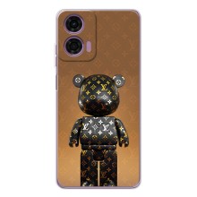 Чехлы для Motorola Moto G05 - Bearbrick Louis Vuitton (PREMIUMPrint)