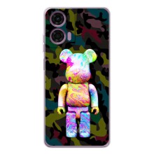 Чохли для Motorola Moto G05 - Bearbrick Louis Vuitton (PREMIUMPrint) (Яскравий Bearbrick)