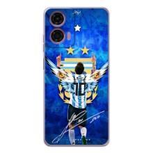 Чохли для Motorola Moto G05 (Leo чемпіон) (AlphaPrint) (Мессі збірна)
