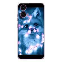 Чохли з картинкою Лисичка для Motorola Moto G05 (VPrint) (Яскрава лисичка)
