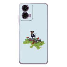 Чохли з картинкою собаки Патрон для Motorola Moto G05 (AlphaPrint) (Сапер Пес)