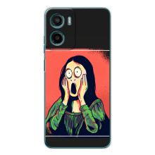 Чехол для смартфона Motorola Moto G05 Художественное Искусство (Монна Лиза)