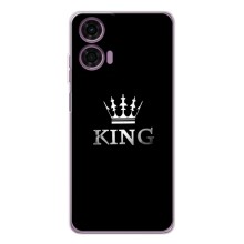 Чехол (Корона на чёрном фоне) для Мото Джи 05 (KING)