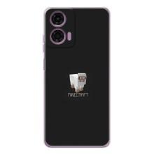Чохол Майнкрафт на Motorola Moto G05 (AlphaPrint) Minecraft (Овечка Майнкрафт)