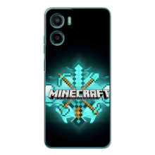 Чехол майнкрафт для Motorola Moto G05 (MineCraft 2)