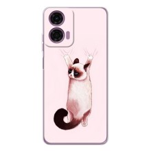 Чохол на Мото G05 з Котиками (VPrint) (Котик падає)