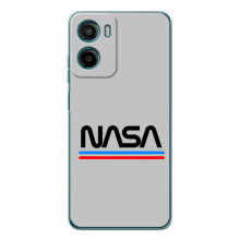 Силиконовый бампер с принтом "Наса" на Motorola Moto G05 (Наса)