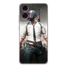 Чеjхол PUBG для Мото G05 (AlphaPrint) (Пабг мен)