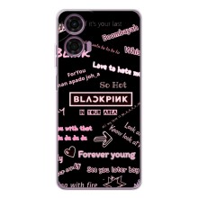 Чохол з музикальним гуртом для Motorola Moto G05 (BLACKPINK)