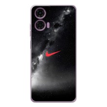 Чохол для Motorola Moto G05 - з принтом Найк (AlphaPrint) (Найк червоний)