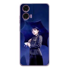 Силіконовий чохол з картинкою для Motorola Moto G05 (Венсдей)