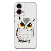 Чохол з пташками на Motorola Moto G05 (VPrint) (Мила Сова)