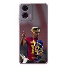 Чехол с футболистом Ламин Ямаль Motorola Moto G05