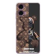 Круті Чохли Луі Віттон для Motorola Moto G05 (AlphaPrint) (Ведмідь Луі Вітон)