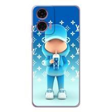 Круті Чохли Луі Віттон для Motorola Moto G05 (AlphaPrint) (Хлопець LV)