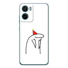 Прикольные Чехлы с принтом "интернет мэмы" для Motorola Moto G05 (Радостная мордочка)