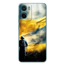 Силиконовый Чехол (атрибутика Клеш Роял) для Motorola Moto G05 (Война)