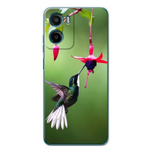 Силиконовый чехол с птичкой на Motorola Moto G05 – Калибри