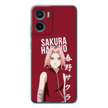 Чехлы Персонажи Аниме Наруто для Motorola Moto G06 Power (AlphaPrint) – Аниме Сакура