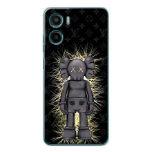 Чехлы для Motorola Moto G06 Power - Bearbrick Louis Vuitton (PREMIUMPrint) (Bearbrick LV)